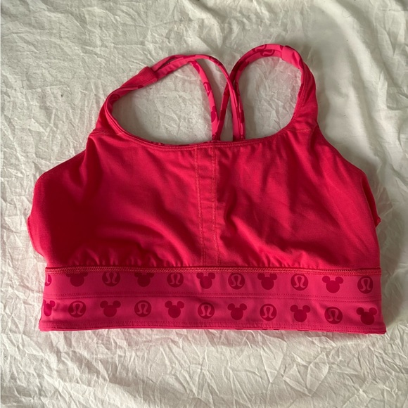 lululemon athletica x disney sports bra - size 10 - Picture 7 of 10